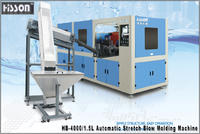 HB-A4000 4-cavity automatic blow molding machine for PET bottles