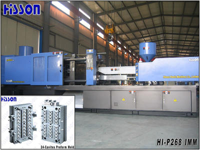 Hisson-PET preform injection moulding machine HI-SV-P268 IMM